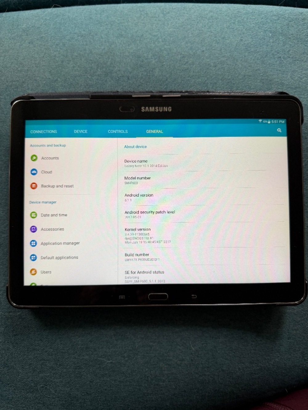 Samsung Galaxy Note 10.1 (2014) - Picture 3 of 4